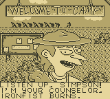Bart Simpson's Escape from Camp Deadly screenshot 4 for GameBoy
